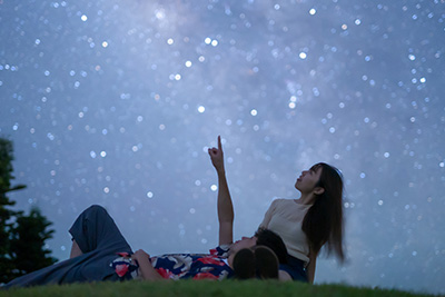 レーザーポインタを使ってナビゲート