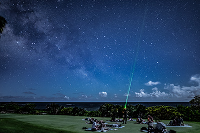 天体望遠鏡を使って実際の太陽系を観測